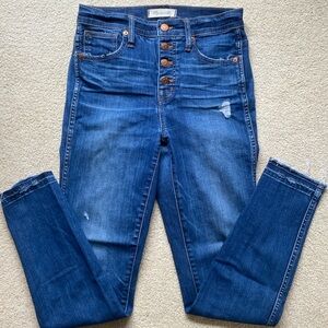 Madewell 10” High-Rise Skinny Jeans